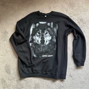 Jasper, Canada Wolf Sweater
